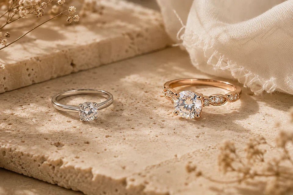 Moissanite vs. Cubic Zirconia: What’s the Difference? - Clorosea