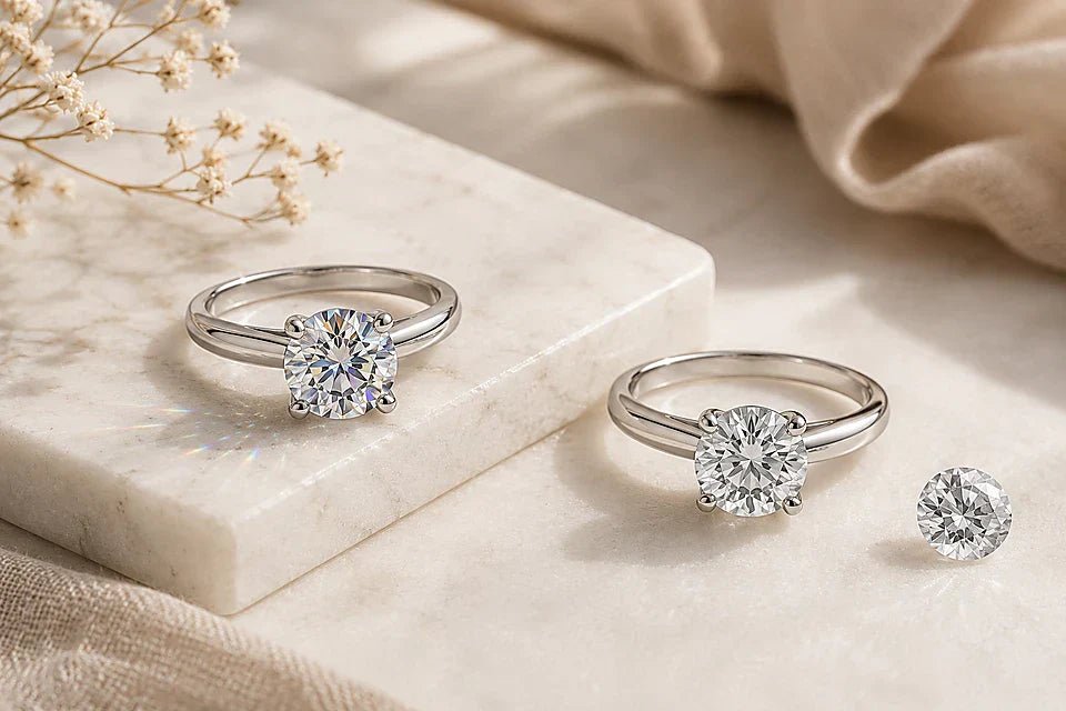 Moissanite vs Diamond: Sparkle, Price & Which to Buy - Clorosea