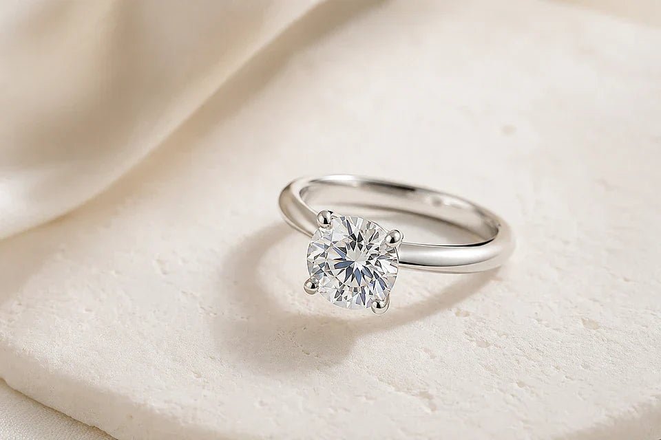 Solitaire Moissanite Rings: A Guide to Timeless Simplicity - Clorosea