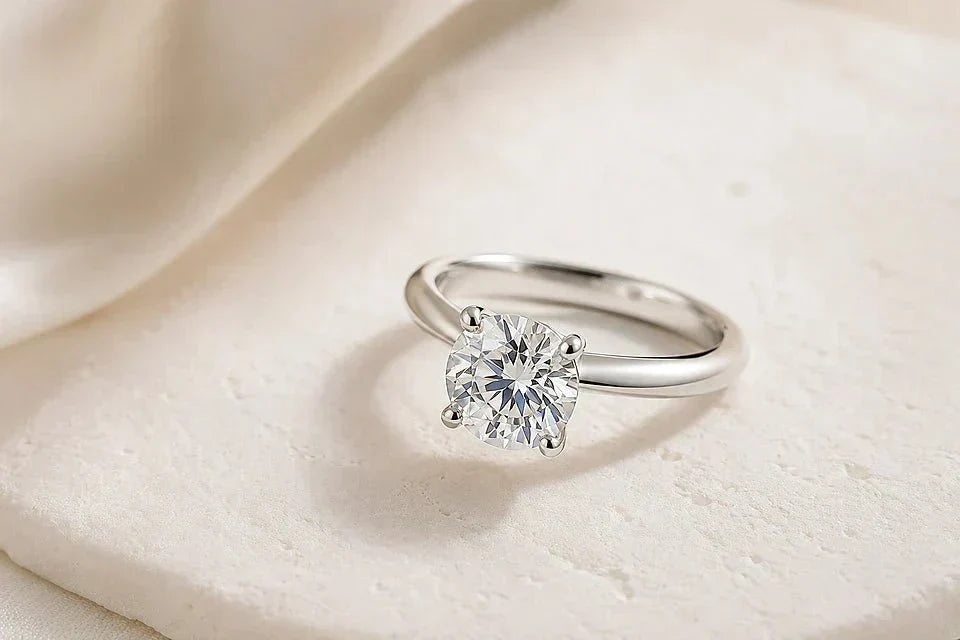 Solitaire Moissanite Rings: A Guide to Timeless Simplicity - Clorosea